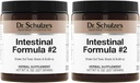 Dr. Schulze's Darmformel #2 - Reinigungsergänzung für Colon Health Support - Unterstützt tägliche Elimination - Pflanzenbasierte Kräuterergänzung - Glutenfrei & Vegan - 8 Unzen (2-Pack)