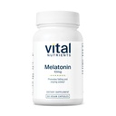 Vital Nährstoffe Melatonin 10mg | Vegan | Schlafergänzung zur Unterstützung des natürlichen Schlafzyklus des Körpers* | Gluten, Dairy, Soy Free | 60 Kapseln