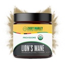 Bio Lions Mane Mushroom Pulver für Hunde & Katzen – Unterstützung Kognition – USDA Organic Fruiting Body Extract, 45 Servierungen in einem wiederverschließbaren Jar