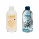 Monoatomische Gold-Ormus & Zink-Frequenzlösung, 500 ML Jedes, Natürliche Patagonien Meer Mineralstoffe & natürliche Zink-Boost, Kit- Magnesium, Zink, Calcium, Eisen, Kalium & Phosphor aus Das Meer