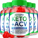 (5 Pack) Ketofit ACV Gummies Advanced 1000mg, KetoFit Keto + ACV Weight Management Gummies Apple Cider Essig Keto Fit Nahrungsergänzung Ketofit Gummies Bewertungen Vitamin B12 B6 (300 Gummi)