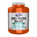 NOW Foods Sports Nutrition, Whey Protein Isolate, 25 g Mit BCAAs, Creamy Vanilla Powder, 5-Pound