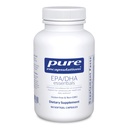 Reine Kapselungen EPA / DHA Essentials - Fischöl Konzentrat Ergänzung zur Unterstützung der kardiovaskulären Gesundheit - Premium EPA & DHA Ergänzung mit Omega 3-90 Softgel Kapseln