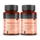 pureclinica Bilberry Extract 10.000mg x 360 Tabletten (2 Flaschen) - 10 X Mehr Anthocyanidine w/ 5mg Schwarz Pfeffer Extrakt