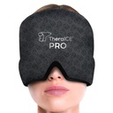 TheraICE Migraine Relief Cap PRO, Kopfschmerzen Relief Cap, Ice Face Mask, Kaltkompress Kopf Wrap für Zug Kopfschmerzen Relief, Stress & Hangover, FocusZone Technologie bietet Extra Kühlen & Druck