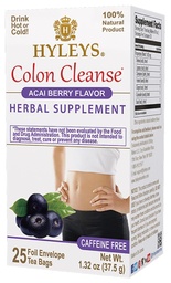 Hyleys Colon Cleanse Tea Acai Berry Flavor - 25 Teebeutel (12 Pack - 300 Teebeutel insgesamt)