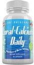 Daily Health, Coral Calcium Pure Okinawa - Marine-Grade Ergänzung mit 72 Trace Minerals - 1475mg, 90 Gemüsekapseln (1 Monat Versorgung)