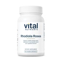 Vital Nährstoffe Rhodiola Rosea | Rhodiola Ergänzung für gesunde Energie, Gedächtnis und Stress Unterstützung | Gluten, Dairy, Soy Free | Non-GMO | 60 Kapseln