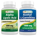 Best Naturals Alpha Lipsäure 600 mg & Acetyl L-Carnitin 1000mg