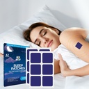 Upgraded Deep Sleep Patches für Erwachsene Extra Strength | Quick Acting Sleep Aid Patches für Männer und Frauen | 100% natürliche Inhaltsstoffe, einfach zu bedienen, und Hautfreundlich (Pack von 42)