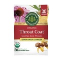 Traditionelle Medicinals Lozenges, Organic Throat Coat Lemon Ginger Echinacea, Sore Throat Support, 30 Individuell Wrapped Lozenges