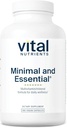 Vital Nährstoffe Minimale und essentielle Multivitamin | Vegetarisch Ein pro Tag Multi Vitamin, Mineral, & Antioxidante Ergänzung * | Iron-Free | Gluten, Dairy, Soy Free | Non-GMO | 180 Kapseln