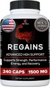 HGH Ergänzungen für Männer und Frauen - Regains natürliche anabole Muskelwachstum Gebäude & Human Growth Hormone für Männer, Muskelaufbau für Männer, Muskel Erholung Post Workout Supplement, 240 Protein Pillen