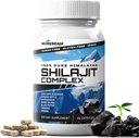 Himalayan Shilajit Kapseln Herren Frauen - Premium Himalaya Fulvic Säure Ergänzung Pillen - Ashwagandha Turmeric Ginkgo Biloba Ginseng Cordyceps Pilz Sting Nettle Schwarz Pfeffer