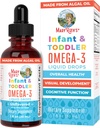 MaryRuth Organics Infant und Kleinkind Omega-3 Flüssigkeitstropfen von | 200mg DHA und 2mg EPA Pro Servieren | Gesamt Wellness und Gesunde Entwicklung | Unflavored | 1 Fl Oz