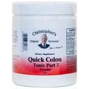 Christopher's Original Formulas Quick Colon #2 Powder – 8 oz Herbal Supplement – Digestive & Colon Support Formula