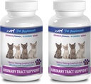 Urinary Tract Supplements für Katzen - Urinary Tract Support - für Katzen - Natürliche Formel - CHEWABLE - Katze Marshmallows - 2 Flasche (180 Chews)