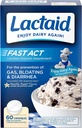 Lactaid Fast Act Lactose Intolerance Relief Chewables mit Lactase Enzyme zu verhindern Gas, Bloating & Durchfall Aufgrund LactoseSensitivity,Ideal für Reisen&On-the-Go, Vanilla Twist,60 Packungen von 1-ct.(5pk)