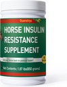 Insulin Resistance Supplement für Pferde - Pferde Laminitis Behandlung-Natural Laminitis Kräuterpulver für Sore Feet & Chronic Laminitis, 1.87lb (90-Day Supply)