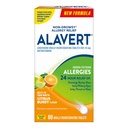 Alavert Allergy 24 Hour Relief, Citrus Burst Flavor, Orally Disintegrating Allergy Tablets, non-drowsy Antihistamine, Loratadine 10mg, 60 Count