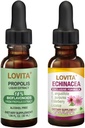 Lovita Bee Propolis & Echinacea flüssige Nährstoff Ergänzungen Bundle