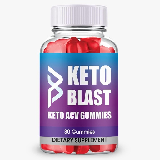 (1 Pack) Keto Blast Gummies, Maximale Stärke, Original Keto Blast Gummy, Erweiterte Formel, 30 Tage Versorgung