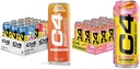 C4 Energy & Smart Energy Drinks Variety Pack, Sugar Free Pre Workout Performance Drink & C4 Energy Drink, STARBURST Erdbeere, Carbonated Sugar Free Pre Workout Performance Drink
