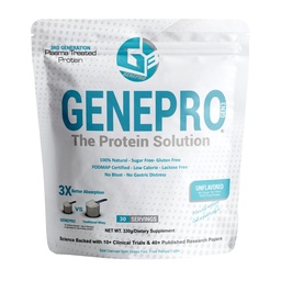 Unflavored Protein Powder - Neue Formel - Lactosefrei, Glutenfrei, & Non-GMO Whey Isolate Supplement Shake (3. Generation, 30 Portionen)