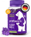 Sondears® Melatonin & B6 Gummi für Kinder & Erwachsene - Schlafen Sie natürliches Melatonin & B6 Vitamin für alle Geschlechter Schlaf - Glutenfrei, Gelatinfrei, Halal - 60 Zähler
