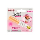 KISS Clear Strip Lash Klebstoff mit Aloe, Wasserdicht, Formaldehyd und Latex frei, Odor Free, Cruelty Free, Super Strong Hold Wimpernkleber mit Brush Applicator, 0.17 Oz.