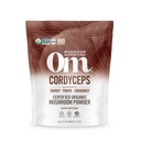 OM Mushroom Cordyceps Pulver 7.05 Unze (100 Servierungen) – Organisch, Vegan, Non-GMO, Glutenfrei – Energie, Stamina & Endurance-Unterstützung – Adaptogene Superfood für Sport, Performance, Smoothies & Tea