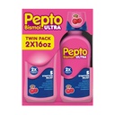 Pepto Bismol Liquid Ultra für Übelkeit, Sodbrennen, Verdauung, Upset Stomach und Durchfall - 5 Symptom Fast Relief, Cherry Flavor 12 oz (Pack mit 3)