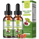 TMG ergänzt 1000MG - Trimethylglycin Flüssigkeitstropfen, Betaine hohe Absorption, unterstützt Methylierung, Leber Wellness & Kognitiv, Non-GMO, Vegan, Blut Orange Flavor, 2 Fl.Oz (2 Packung)