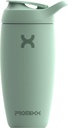 Promixx Pursuit Shaker Bottle Insulated Edelstahl Wasserflasche und Shaker Cup, 18oz, Seagrass Green