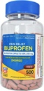 Rite Aid Pharmacy Ibuprofen 200 mg - 500 Coated Brown Caplets - Schmerzlinderung und Fever Reducer - Migraine Relief - Rückenschmerzen Relief - Arthritis Schmerzlinderung Pillen - Schmerz Killer