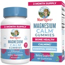 MaryRuth Organics Calm Magnesium Citrate Gummies | 2 Monate Versorgung | Zucker Kostenlose | Magnesium Ergänzung für Erwachsene | Stress Relief | Knochen Gesundheit | Vegan | 60 Zähler