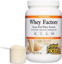 Whey Factors von natürlichen Faktoren, Gras Fed Whey Protein Konzentrat, Aids Muskelentwicklung und Immungesundheit, Unflavored, 12 Oz