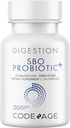 Codeage SBO Probiotics 50 Billion CFUs, Multi Strain Soil-Based Organisms, Travel Sised Shelf-Stable Probiotic Supplement, Organic Fermented Botanical Blend & Prebiotic, 7-Day Formel, 14 Kapseln