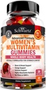Frauen Multivitamin-Gummien mit Vitamin A C B6 B12 D & E Vitamine für Immununterstützung - Gummy Multivitamin für Frauen für Knochen Breast Skin Joint & Energy Nahrungsergänzung, Mixed Berry Flavor, 60 Ct