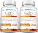 Science® GaslysTM - Soothe Digestive Tract, lindert Gas und Stomach Cramps - Artichoke Powder, Ginger, Fennel Seed - 60 Count - Pack of 2