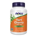 NOW Nahrungsergänzungsmittel, Tart Cherry (Prunus cerasus) 500 mg, 50:1 Konzentrat, Kräuterergänzung, 90 Veg Kapseln