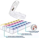 Apex Carex Pill Organizer und Pille Cutter Combo Kit