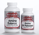 Physique Stack–Amino Balance 240 Kappen Vollständige kostenlose Form Formel mit BCAA und EAA für Muskelrückgewinnung. Amino GHReleasers 120 caps Pre-Workout mit L-Arginin und L-Glutamin für Lean Muskelwachstum