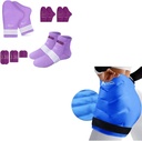 Atsuwell Chemo Handschuhe und Socken für Neuropathie & XL Hip Ice Pack Wrap nach Chirurgie