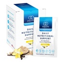 Equilife Daily Nutritional Support, All-in-One Multivitamin Meal Replacement, Pure Vanilla Flavor, 15G Plant Protein, unterstützt Gesamt Wellness inklusive Energie, Verdauung, & Skin, 14 Pakete