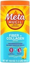 Metamucil Fiber + Collagen Peptide Pulver - Orange - 19.9oz
