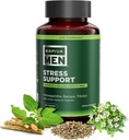 Stress Support-Ergänzung mit Ashwagandha, Bacopa, Tribulus und anderen Kräutern und Vitaminen, unterstützt entspannten Zustand des Geistes, 60 Tage Versorgung, 120 Kapseln