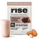 Rise Grass-Fed Whey Protein Pulver - Probe Schokolade Mandel | 25g Protein Keine künstlichen Aromen, Farben oder Konservierungsstoffe - Zuckerfrei, Glutenfrei, Sojafrei (Single Serving)
