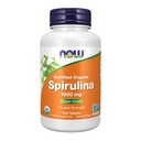 JETZT Nahrungsergänzungsmittel, Certified Organic, Spirulina 1000 mg (Doppelstärke), Rich in Beta-Carotene (Vitamin A) und B-12 mit natürlich vorkommenden GLA, 120 Tabletten