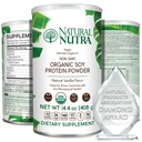 Natürliche Nutra Organic Vegan Pflanze basiert Soy Protein Quelle Pulver, Unterstützung Midlife Transition, unterstützt Knochen und verbessert Herz-Kreislauf-Gesundheit, Glutenfrei, Non GMO, Sugar-Free 14.4 OZ.